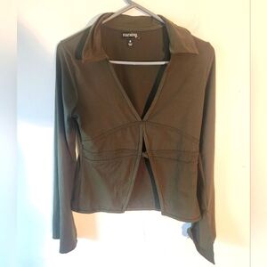 Feathers womens top size medium